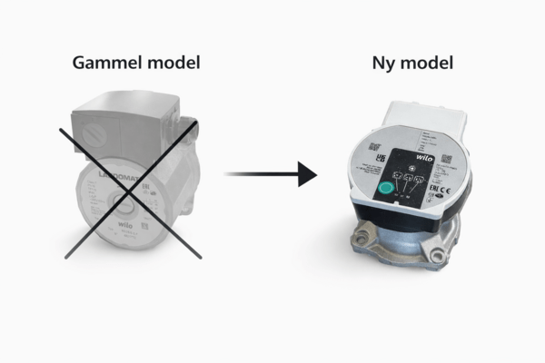 Pumpe for Laddomat 21 Wilo